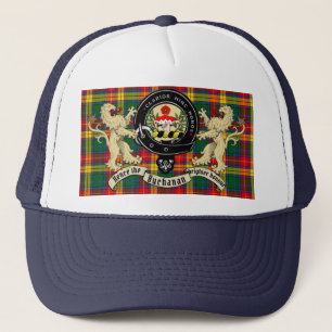 Buchanan Clan Badge & Tartan Trucker Pet