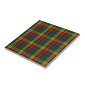 Buchanan Clan Familie Tartan Tegeltje (Zijkant)