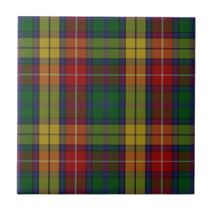 Buchanan Clan Hunting Tartan Pset Tegeltje