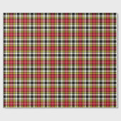 Buchanan Clan Jurk Tartan Schots geruite patroon Cadeaupapier (Vlak)