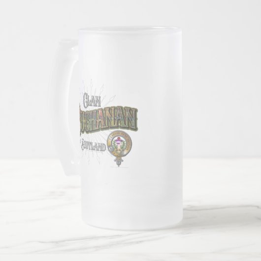 Buchanan Clan Matglas Bierpul (Voorkant links)