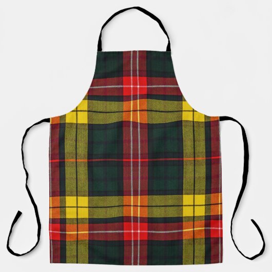 Buchanan Clan Modern Tartan Schort (Voorkant)