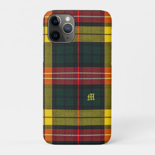 Buchanan Clan Plaid Schots Patroon Monogram Case-Mate iPhone Case