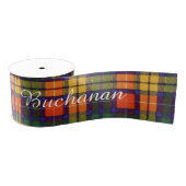 Buchanan clan Pset Scottish tartan Grosgrain Lint (Spoel)