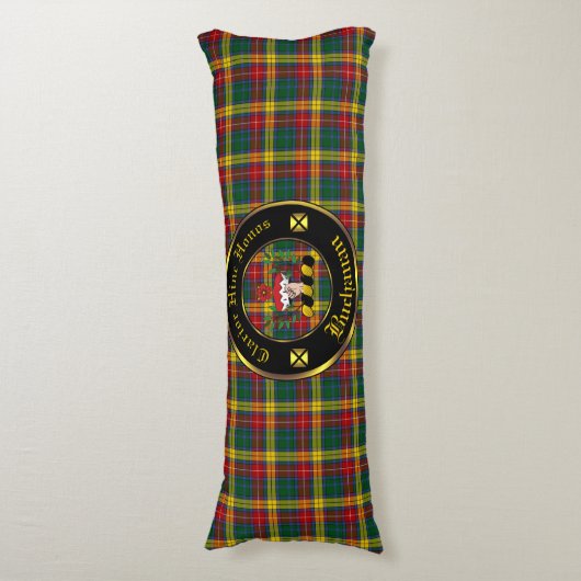 Buchanan Clan & Tartan Body Pillow Lichaamskussen (Voorkant Verticaal)