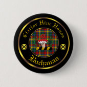 Buchanan Clan & Tartan Button (Voorkant)
