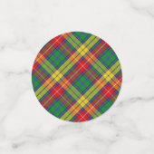 Buchanan Clan Tartan Confetti (Kleine voorkant)