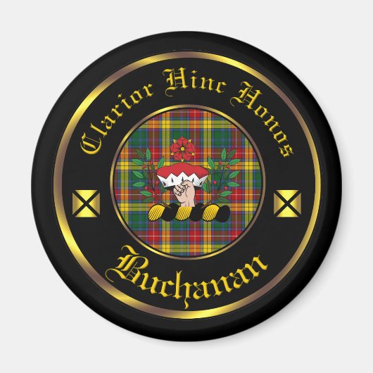 Buchanan Clan & Tartan Magnet (Voorkant)