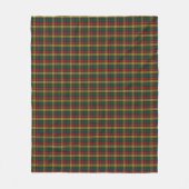 Buchanan Clan Tartan Patroon Fleece Deken (Voorkant)