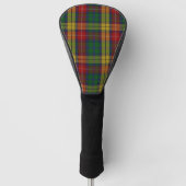 Buchanan Clan Tartan Patroon Golfheadcover (Voorkant)