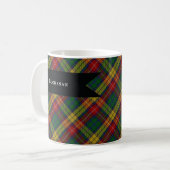 Buchanan Clan Tartan Patroon Koffiemok (Voorkant links)