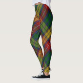 Buchanan Clan Tartan Patroon Leggings (Links)