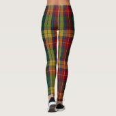 Buchanan Clan Tartan Patroon Leggings (Achterkant)