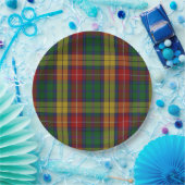 Buchanan Clan Tartan Patroon Papieren Bordje (Feest)
