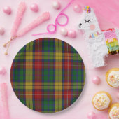 Buchanan Clan Tartan Patroon Papieren Bordje (Feest)