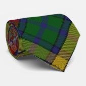 Buchanan Clan Tartan Patroon Stropdas (Opgerold)