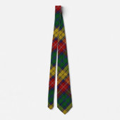 Buchanan Clan Tartan Patroon Stropdas (Achterkant)