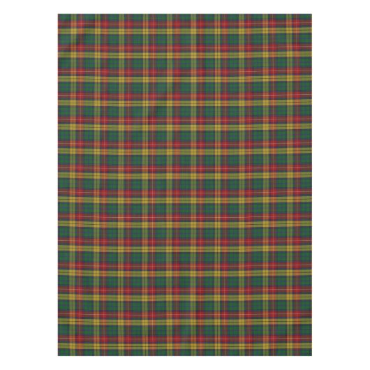 Buchanan Clan Tartan Patroon Tafelkleed (Voorkant)