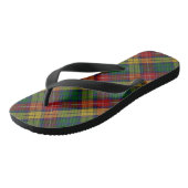 Buchanan Clan Tartan Patroon Teenslippers (Schuin)