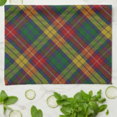 Buchanan Clan Tartan Patroon Theedoek (Gevouwen)