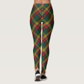 Buchanan Clan Tartan Pset Patroon Kleiner Leggings (Achterkant)