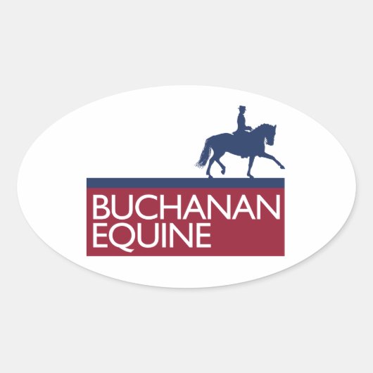 Buchanan Equine Sticker (Voorkant)