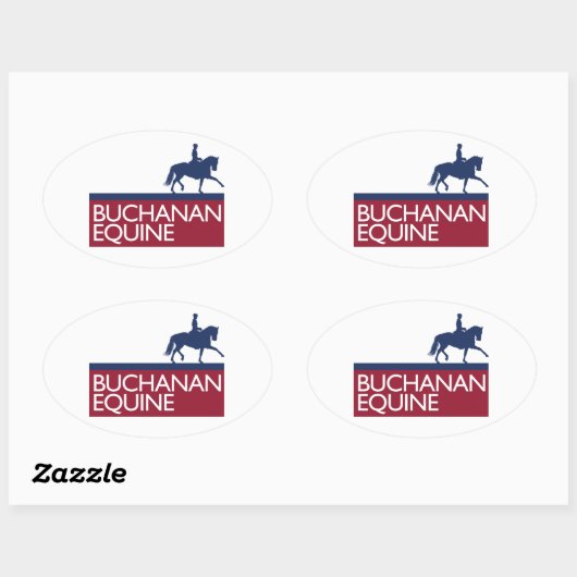Buchanan Equine Sticker (Vel)