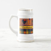 Buchanan Family clan Pset Scottish kilt tartan Bierpul (Links)