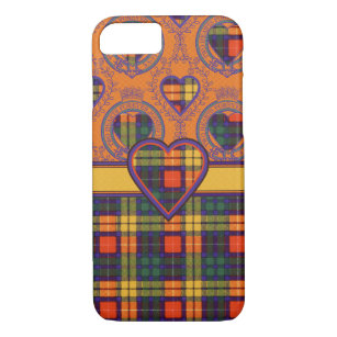 Buchanan Family clan Pset Scottish kilt tartan iPhone 8/7 Hoesje