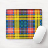 BUCHANAN FAMILY TARTAN MUISMAT (Met muis)
