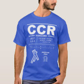 Buchanan Field Airport CCR T-shirt (Voorkant)