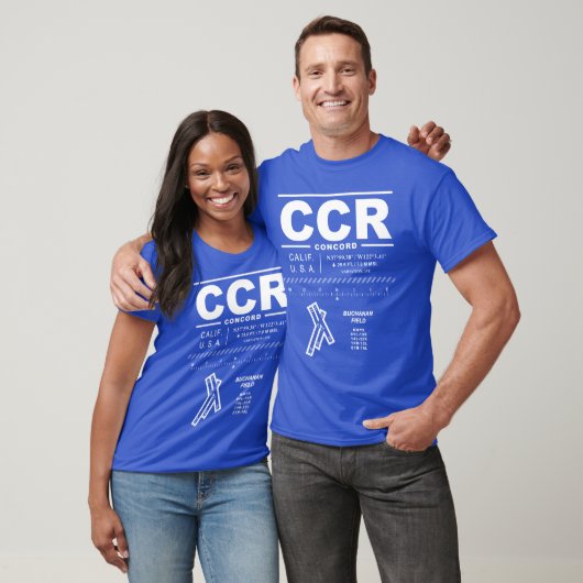 Buchanan Field Airport CCR T-shirt (Unisex)