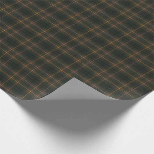 Buchanan Hunting Modern Original Scottish Tartan Cadeaupapier (Hoek)