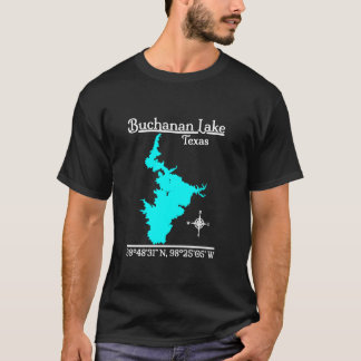 Buchanan Lake Texas T-Shirt met lange mouwen