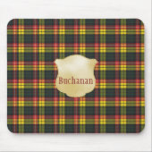 Buchanan Modern Original Scottish Tartan Muismat (Voorkant)