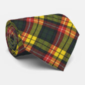 Buchanan Modern Original Scottish Tartan Stropdas (Opgerold)