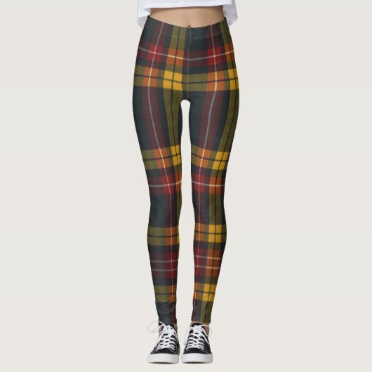Buchanan Modern Tartan Leggings (Voorkant)