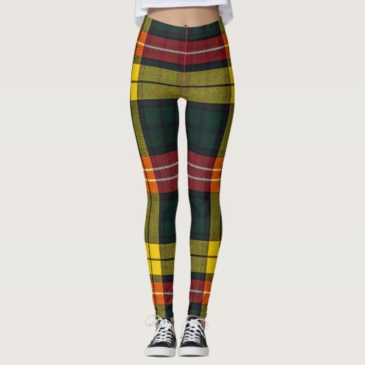 Buchanan Modern Tartan Leggings (Voorkant)