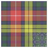 Buchanan Modern Tartan met Patroon Stof (Close Up)