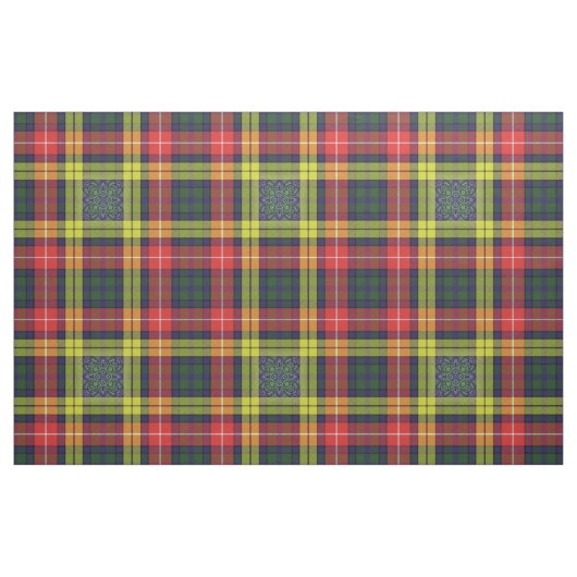 Buchanan Modern Tartan met Patroon Stof (Fat Quarter)