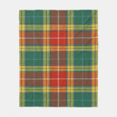 Buchanan Oude-Nederzetting Plaid Fleece Deken (Voorkant)