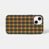 Buchanan Schotse Clan Tartan iPhone Hoesje (Achterkant horizontaal)