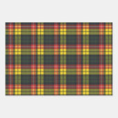Buchanan Scottish Clan Tartan Wrapping Paper Shee (Voorkant)