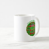 Buchanan Scottish Tartan Celtic Thistle Koffiemok (Voorkant rechts)