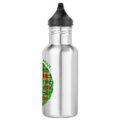 Buchanan Scottish Tartan Celtic Thistle Waterfles (Rechts)