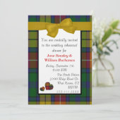 Buchanan Tartan Aanvraag Kaart (Staand voorkant)