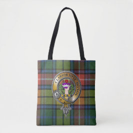 Buchanan Tartan & Badge Tote Bag