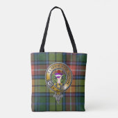 Buchanan Tartan & Badge Tote Bag (Achterkant)