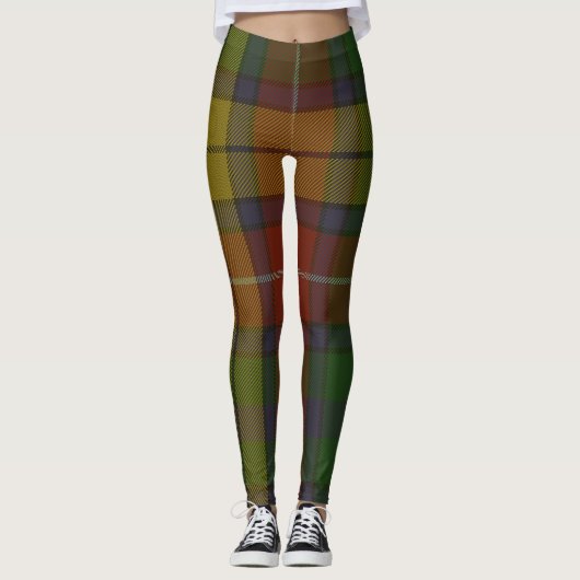 Buchanan Tartan Clan Pset Leggings (Voorkant)