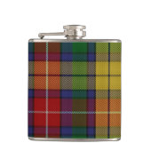 Buchanan Tartan Flask Heupfles (Voorkant)